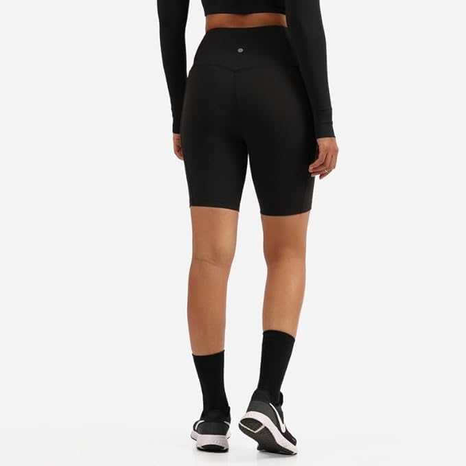 Image of Blissclub Ultimate Cycling Shorts Lite with 2 Pockets | Gym Shorts for Women Workout, Sports Shorts, Swim Shorts and Shapewear for Tummy