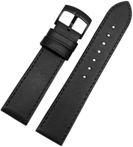 SDFFGHJ Genuine Leather Waterproof Sweat-Proof Watch Strap - 4