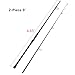 Fiblink Surf Spinning Fishing Rod 2-Piece Graphite Travel Fishing Rod (9 Feet)