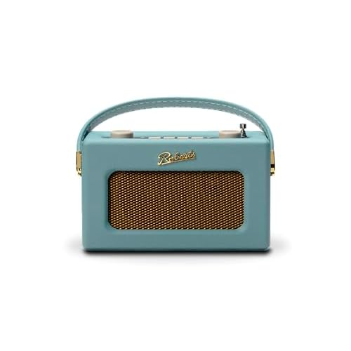 Roberts Revival UNO BT Dab+/FM/Bluetooth, tragbares Radiowecker, Himmelblau