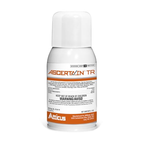 Atticus Ascertain TR Greenhouse Fogger (2oz Can) - (Compare to Attain) - Total...