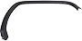 Parts Galaxy New Fender Flares Moulding Trim Wheel Opening Molding Front Passenger Right Side (GM1291244)