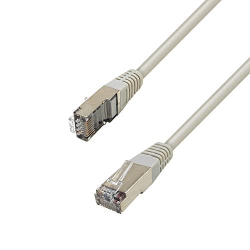 Waytex 3206 RJ45 FTP Shielded Network Patch Cable Category 5e 1 m beige, grey - Image 4
