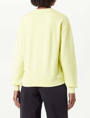 Tommy Hilfiger Damen Sweatshirt ohne Kapuze, Gelb (Yellow Tulip), M – Ansicht 4
