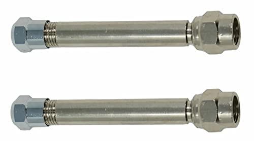 Image of TireMinder 4 Inch Straight Valve Extender, 2 Pack