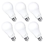 HyperSelect 14W LED Light Bulb A21 - E26 Non-Dimmable LED Bulb [75W to 100W Equivalent], 4000K (Daylight White Glow), 1200 Lumen, Medium Screw Base, 340° Omnidirectional - Pack of 6
