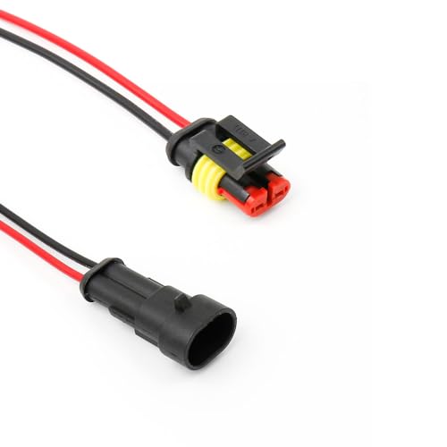 shengbowi 2Pin Way Sealed Waterproof Electrical Wire Connector Auto Male Female Plug Car Wiring Harness Splices with Cable - Image 3