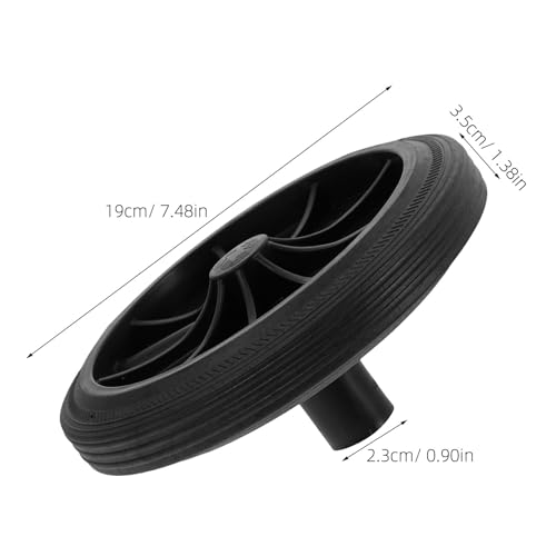 Roues pour poubelle légères et pratiques lot de 2 - 3