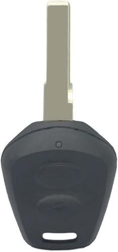 SEGADEN Funda de llave de repuesto compatible con Porsche 911 996 Boxster S 986, llave remota de entrada sin llave de 2 botones, llavero PG920B