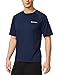 BALEAF Men's Rash Guard Short Sleeve Solid Swim Shirt Sun Protection Quick-Dry Compression Shirt Rashguard UPF 50+ Navy M