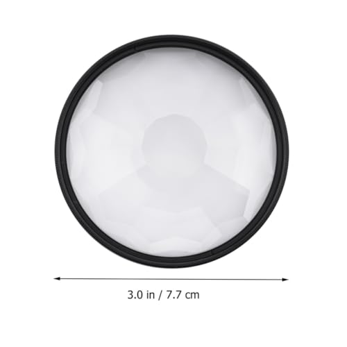 Filtro de vidrio caleidoscopio de 77 mm para fotografía con efectos interesantes 2