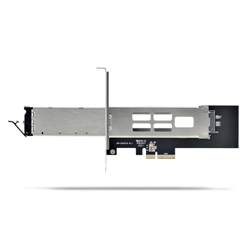 Image of StarTech Spare M.2 NVMe SSD Hot-Swap Drive Tray for PCIe Rack, Tool-Less | Additional hot-swap drive tray for PCIe expansion series, M.2 NVMe SSD, 2230-2280m-Key, Keys