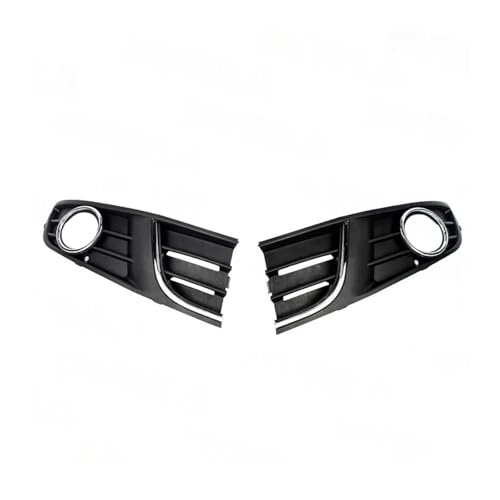 FXTYGVCF Pair Left+ Right Side Fog Light Lamp Grille Cover Compatible with VW Polo Vivo 2010 2011 2012 2013 2014 2015 6QS853665B 6QS853666B