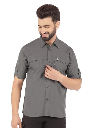 GREENLANDS Shirt GNL QUADRA (in, Alpha, S, Regular, Ash) : Amazon