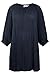 Produktbild KAFFE CURVE Damen Tunika 3/4 Arm A Linie Casual Große Größen Midnight Marine52
