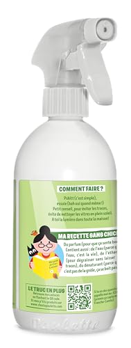 Paulette - Pchiiit à Vitres à l'Alcool Ménager - Parfum Citron - 500mL – vue 3