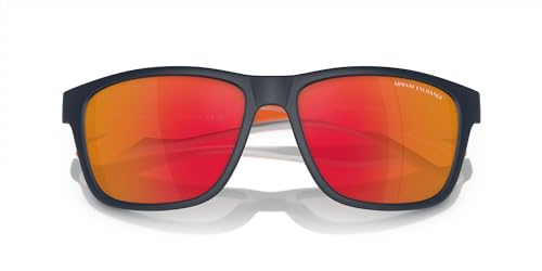 Image of Armani Exchange mens Ax4135s Rectangular Sunglasses