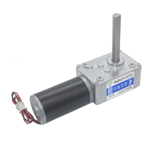 Moteur vis sans fin haute puissance avec couple de 70 KG/CM autobloquant 12V