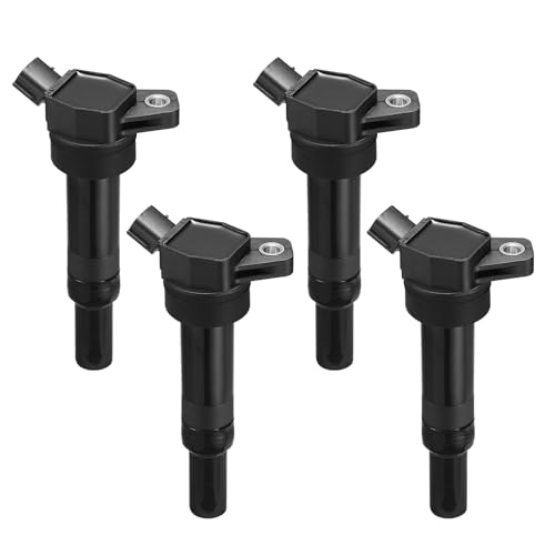 Image of 4 Ignition Coils Pack - Fix Misfires for Hyundai Elantra /Tucson & Kia Soul /Forte (1.8L /2.0L L4) - Repl. UF651 /273002E000