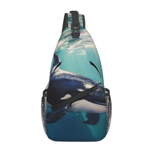 Bolso Sling para hombre y mujer tipo mochila de pecho