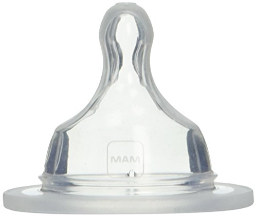 Image of MAM Slow Flow Nipples, Level 1, 0+ Months, 2-Count