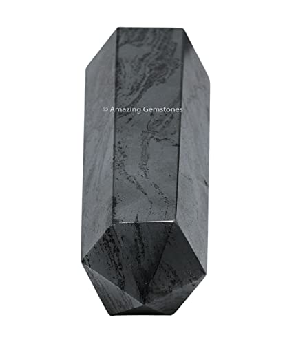 Image of Amazing Gemstone Large Hematite Crystal Towers ~ Natural Healing Crystal Point Obelisk for Reiki Healing and Crystal Grid (5.5 to 6 INCH)