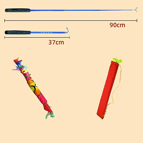Ruban de gymnastique rythmique arc-en-ciel pour des trajectoires fluides - 4