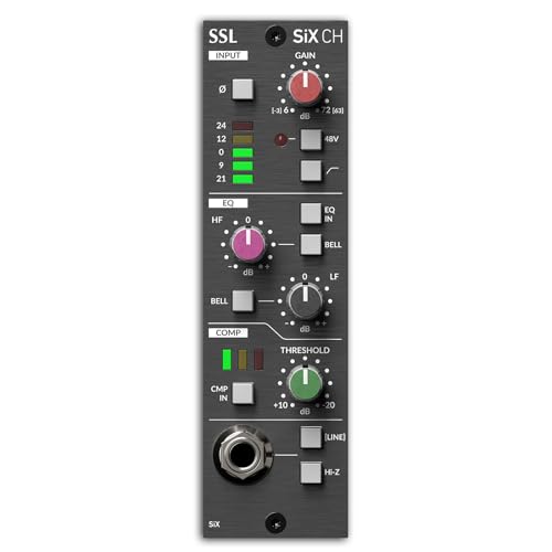 SSL SiX Channel Strip