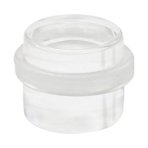 WOLFPACK LINEA PROFESIONAL 5322025 Tope Puerta Adhesivo Transparente Redondo
