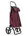 Rolser Carro I-MAX MF 2 Ruedas Grandes Plegable - Burdeos