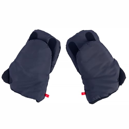 FOMIYES 1pair Stroller Thickened Gloves Windproof and Warm Outdoor Gloves for Cold Weather Soft Fleece Lining for Comfortable Grip Strollers Fit