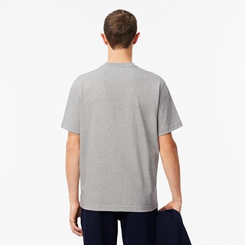 Image of Lacoste Men's Cotton T-shirt with Breast Pocket