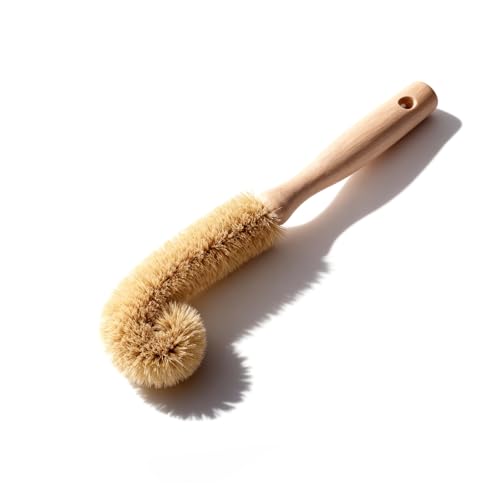 Wooden Bottle Brush with Long Handle and Beech Grip
