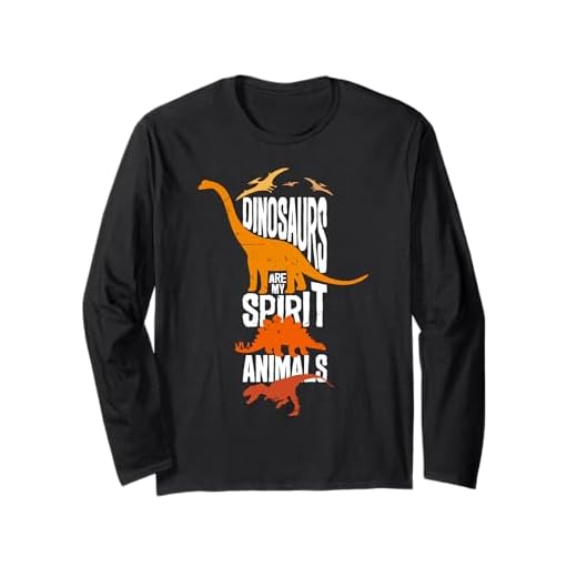Dinosaurs Are My Spirit Animals Pijama de dinosaurio para niños Manga Larga