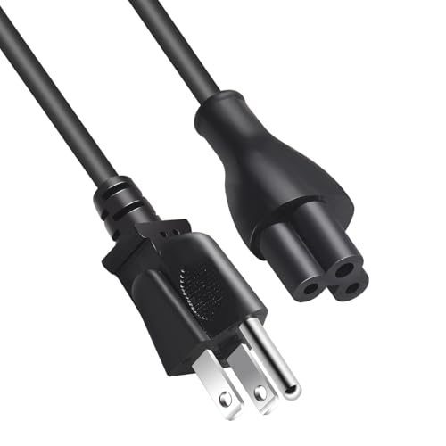 6FT Fast Charging Cable Compatible with Segway Ninebot MAX G2/G30/G30P/P65/P100S/F60,Universal 3 Prong Extra Long AC Power Cable with US Plug Replacement Cord (6FT)