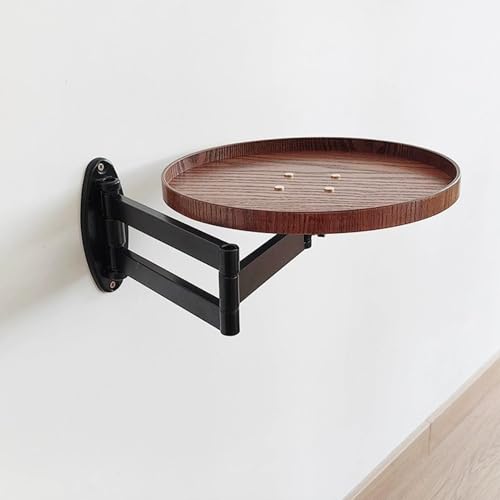 Table de chevet murale pliante pour créer un coin bureau modulable et gain de place