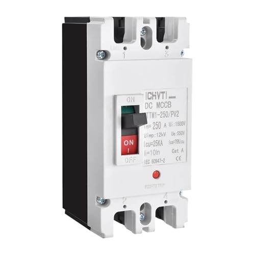 Évitez les risques d'incendie solaire avec le disjoncteur MCCB 2P 160A 550VDC efficace