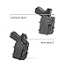 Alien Gear Rapid Force Level 2 OWB Holster - Locking Belt Slide - Sig P365XL/Sig P365XL Spectre Comp. - Matte Black - Left Hand - Compact Light and Optic Compatible