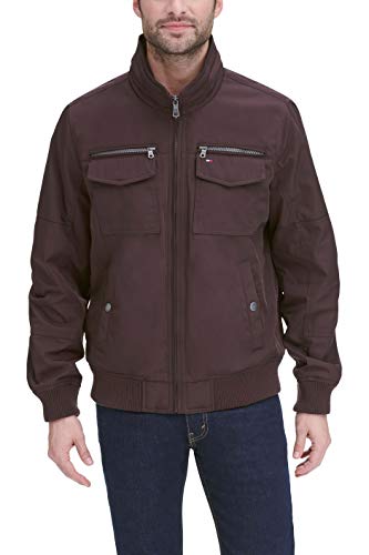 Image of Tommy Hilfigier Men's Water Resistant Performance Bomber Jacket (Standard and Big & Tall)