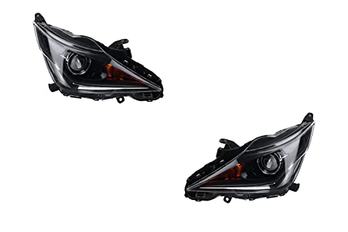 Johns, Jeu de phares pour Toyota Aygo B4 05/14-06/18 Hir2 - Kit gauche et droit