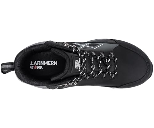 LARNMERN Waterproof Steel Toe Boots for Men, Non Slip Safety Work Industrial Construction Comfortable Outdoor Hiking Military Tactical Shoes4