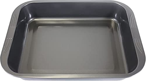 Bandeja grande y profunda de acero resistente para horneados uniformes 3