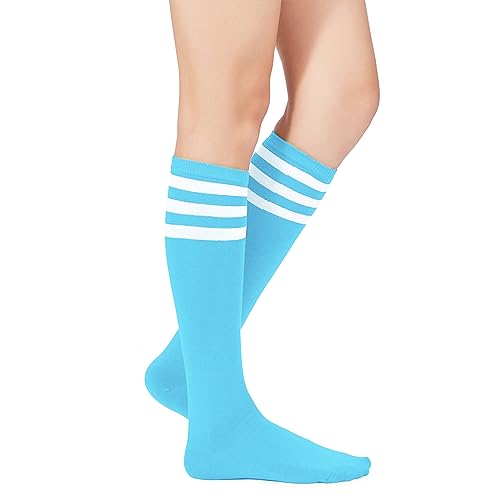 Image of American Trends Women Softball Socks Knee High Tube Socks Long Baseball Soccer Socks for Youth Girls