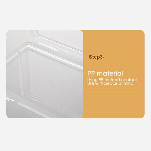 Caixa de lápis transparente, caixa de lápis transparente - Armazenamento de suprimentos de costura a