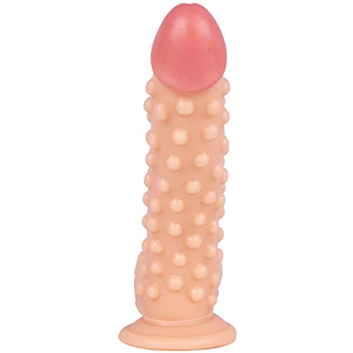 HTTCRD Ġọdẹṃiche,Rroduit Šèẋuel Homme Femme Adulte 9.05 Pouces/ 23 Cm 100% Etanche Wand Big Head Toys Memory Stick Poucessérer |Diamètre :1.97 Pouces/ 5 Cm Cover