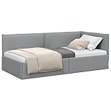 【Gagne de la place】 Optimise l'espace avec ce cadre stylé pour coin. Fait de tissu respirant pour le confort et d'une base durable, il est parfait pour un style de vie moderne, se transformant facilement d'un canapé à un lit. Idéal pour les petits espaces où chaque mètre compte.