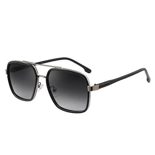 Lunettes de soleil changeants de couleur vision masculine cadre métal pêche homme