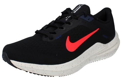 Nike Scarpe da ginnastica Air Winflo 10 da uomo, Ossidiana cremisi nera brillante 002, 8.5