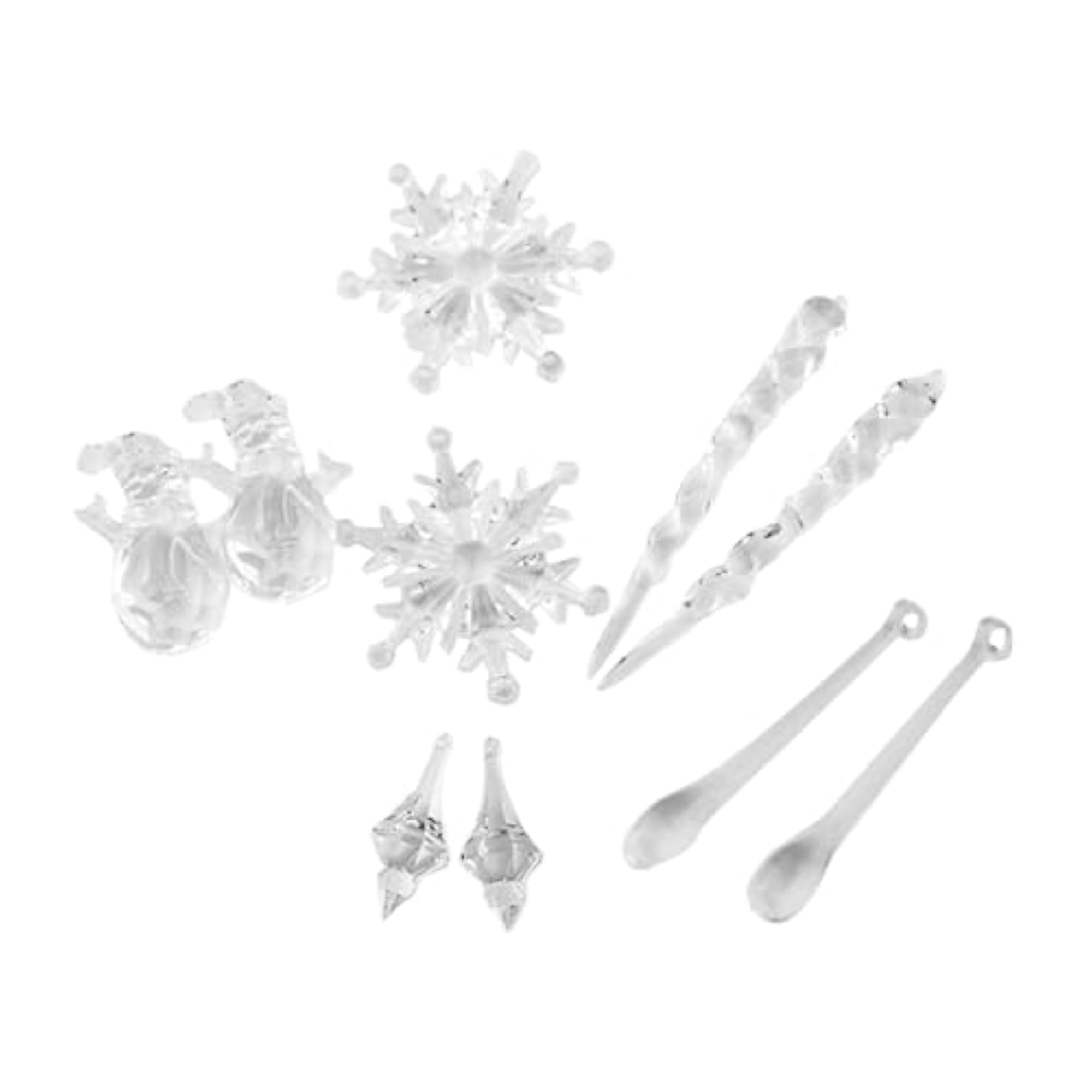 10 Pieces Christmas Tree Pendants Decoration Set