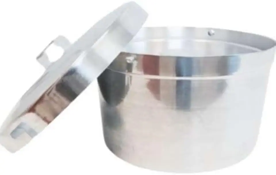 Forma para pudim especial c/tampa - FORMA EM ALUMINIO - CAPACIDADE 1,6L